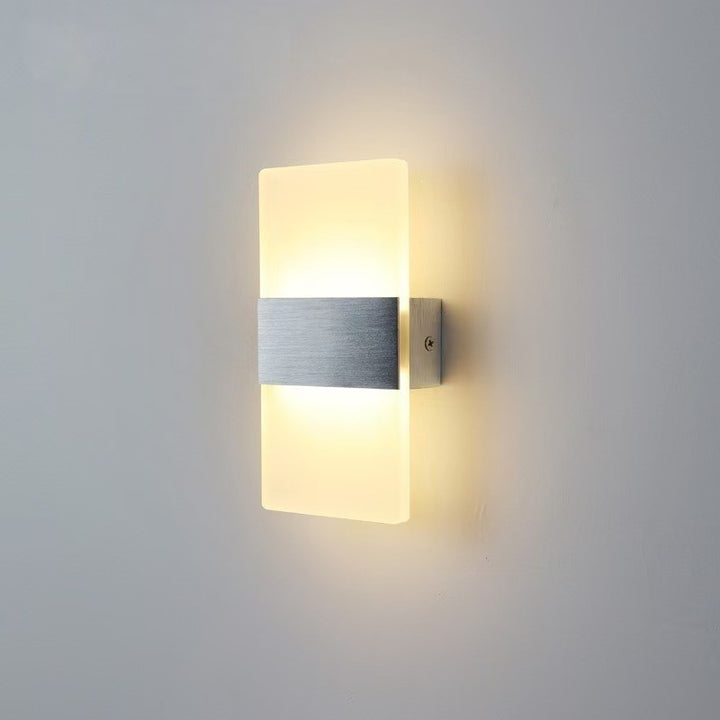 Moderne LED Wandleuchtenfassung