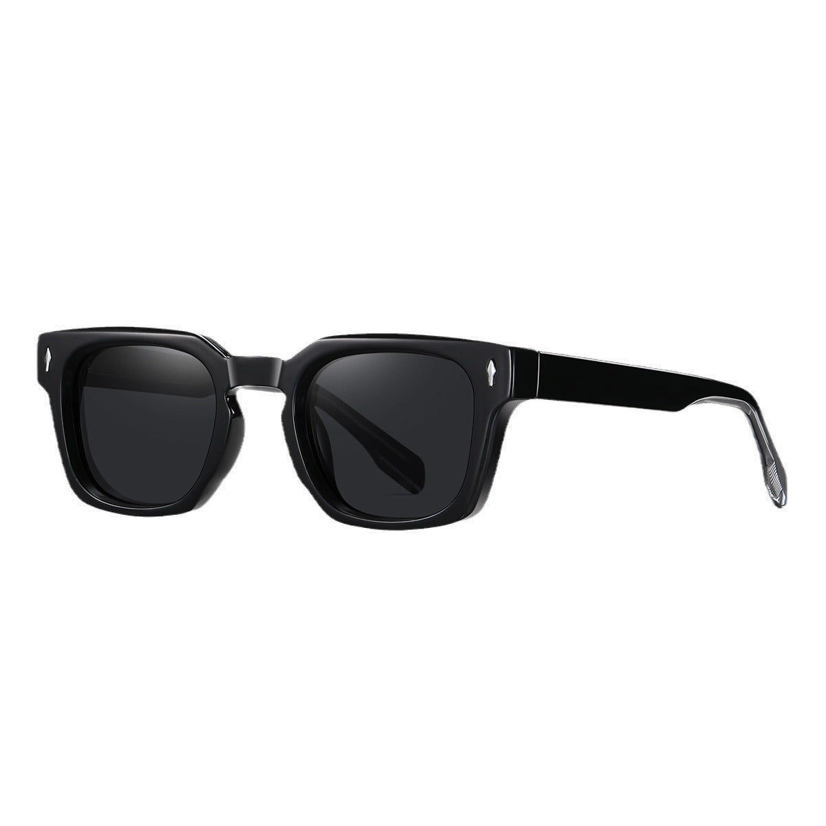 Damen modische Sonnenbrille mit quadratischem Rahmen und verlaufenden Gläsern Karnz