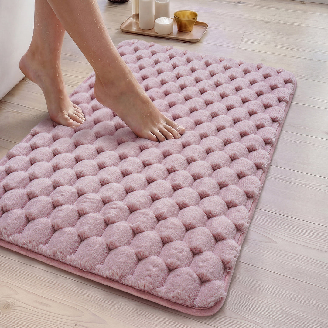 Absorbierende Waben-Badematte