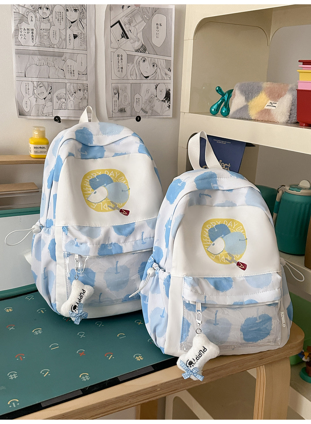 Leichter künstlerisch gemusterter Rucksack