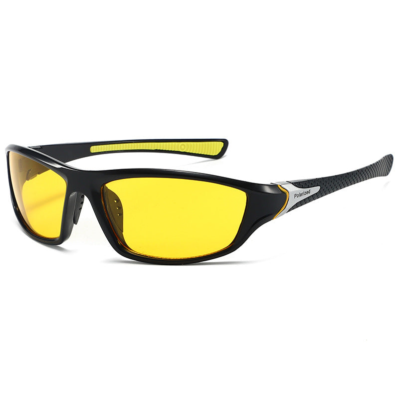 Herren Sportsonnenbrille mit polarisierenden Gläsern und ergonomischem Design Karnz