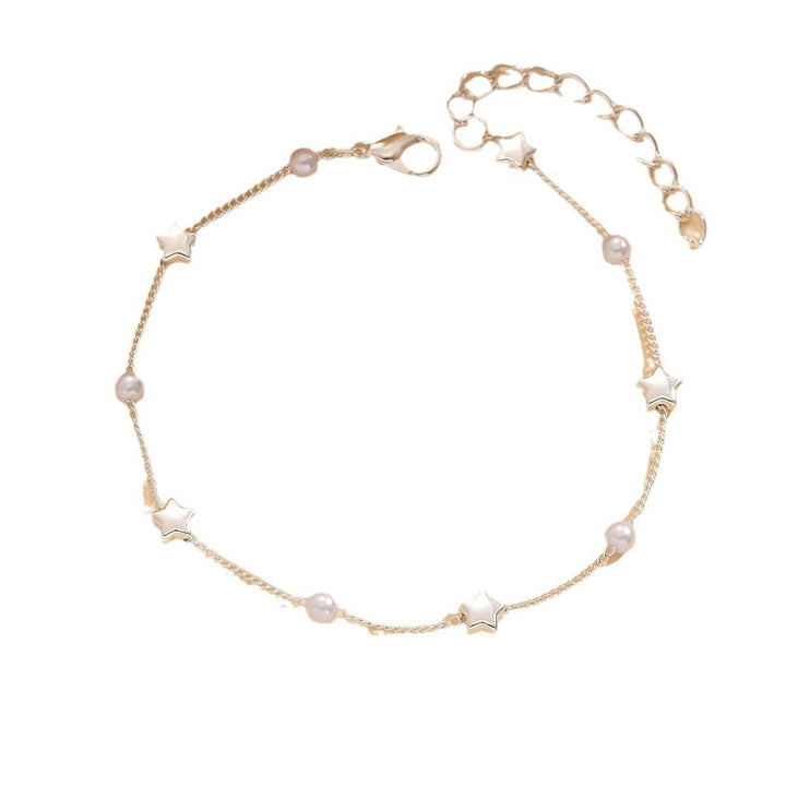 Star und Pearl Fußkette Karnz