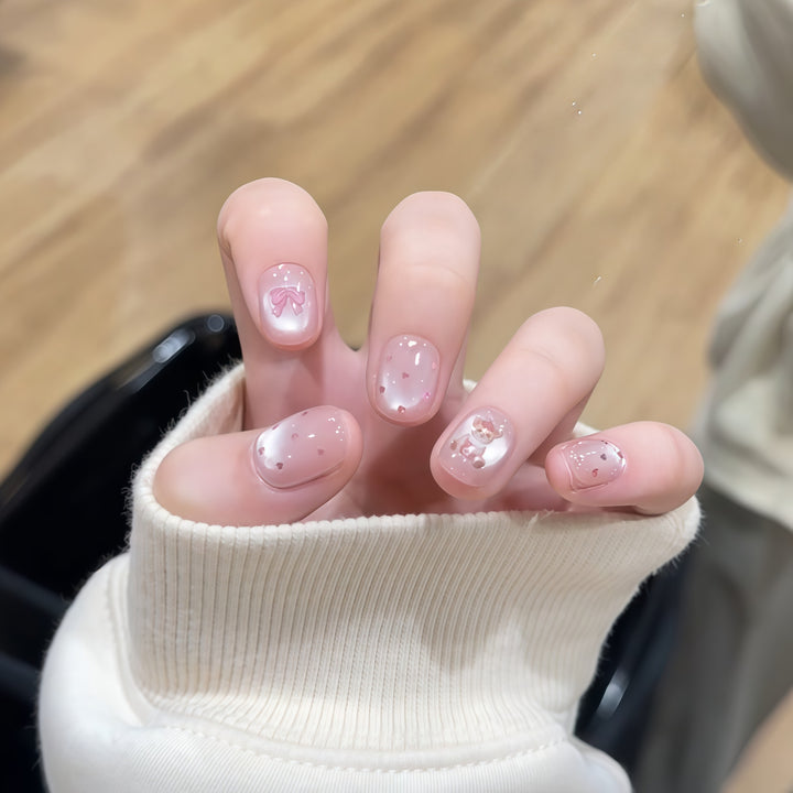 Künstliche Nail Art Spitzen mit Romantischen Motiven Karnz