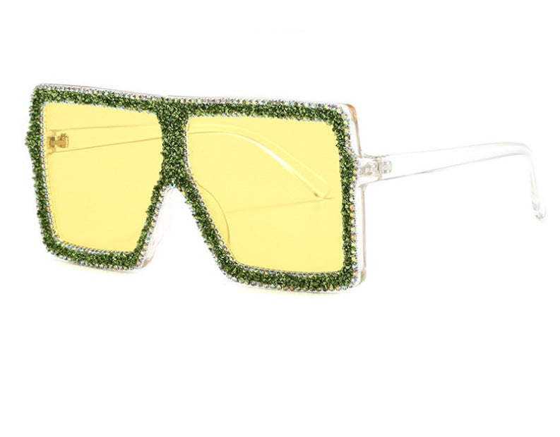 Damen extravagant gestaltete Sonnenbrille Karnz