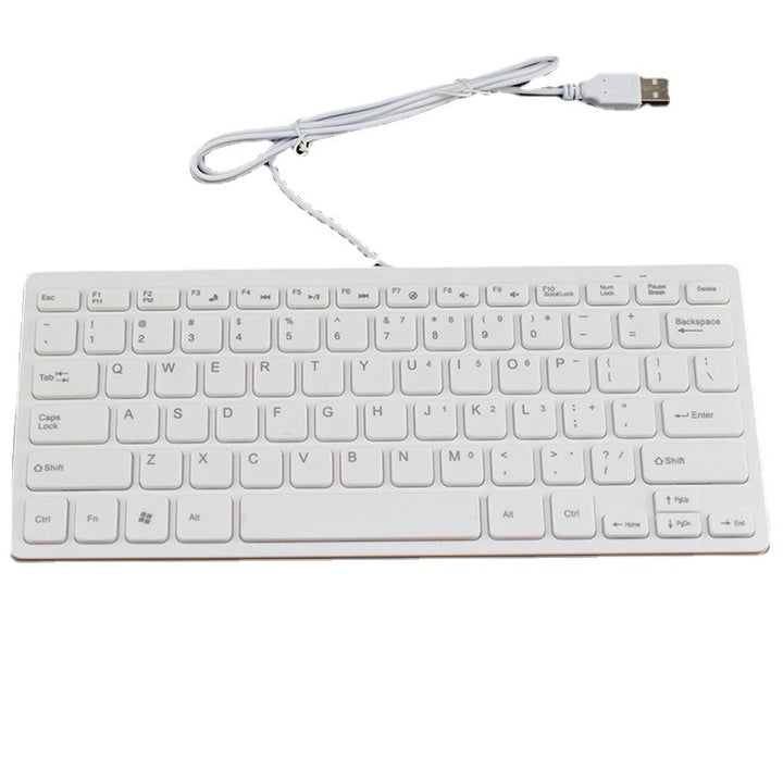 Flache Usb-Tastatur mit Leisem Tastenanschlag Karnz