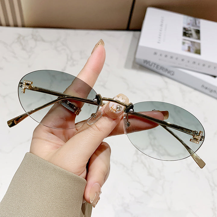 Damen Modische Sonnenbrille mit innovativem Design und komfortablem Rahmen Karnz
