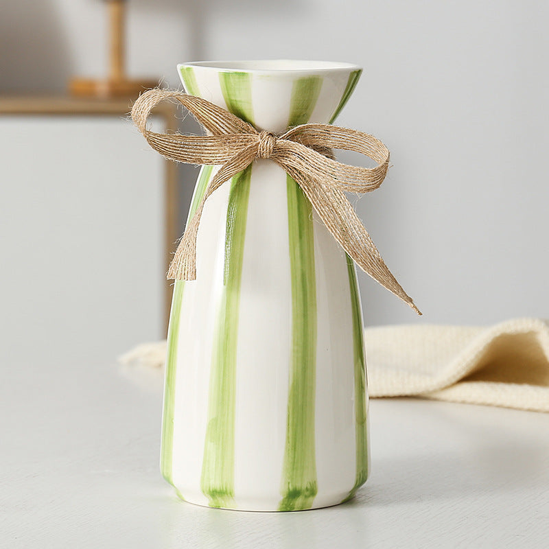 Elegante Keramikvase im Vintage-Stil Karnz