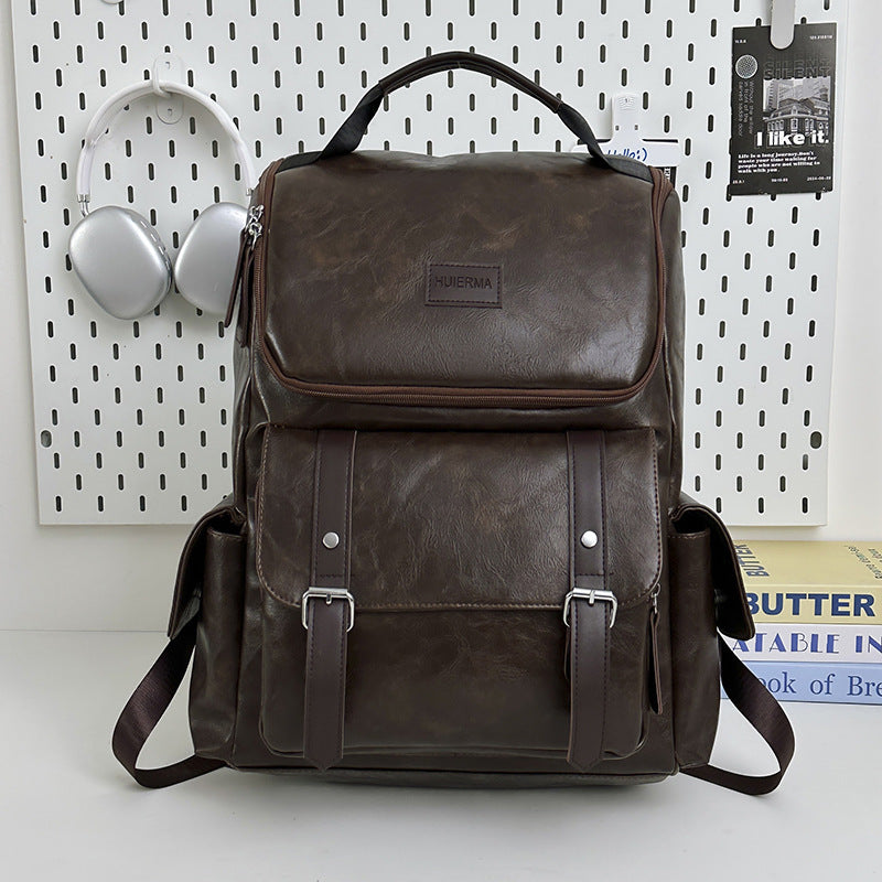 Stilvoller Leder Rucksack Karnz 1791205546