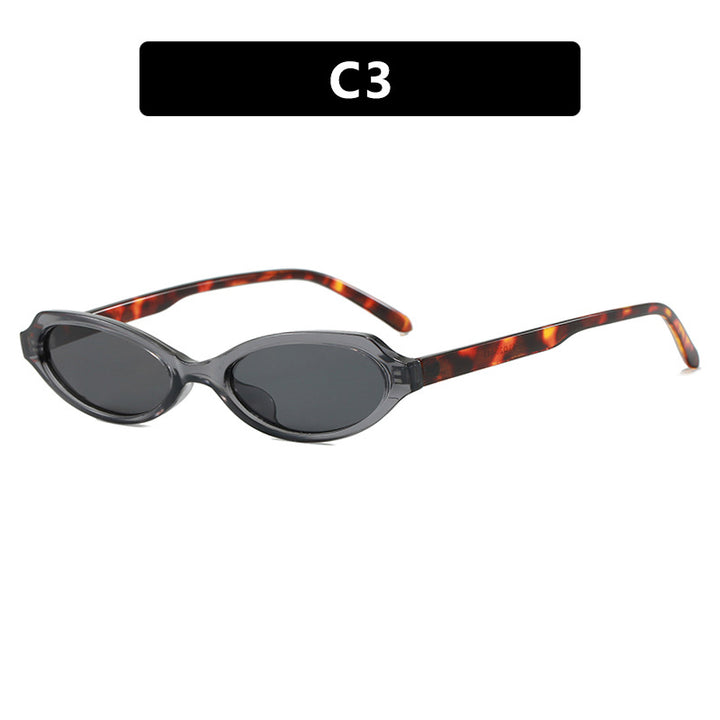 Damen elegante Sonnenbrille im stylischen Ovaldesign Karnz