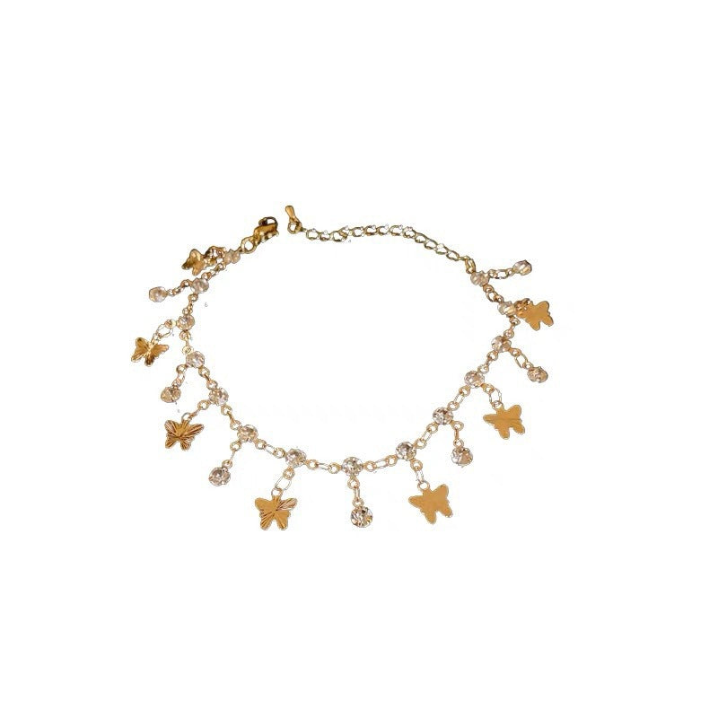 Elegantes Blattdesign Karnz-Halskette
