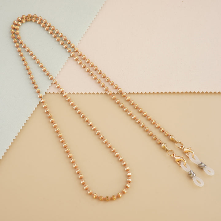 Stylische Perlen-Brillenband Karnz