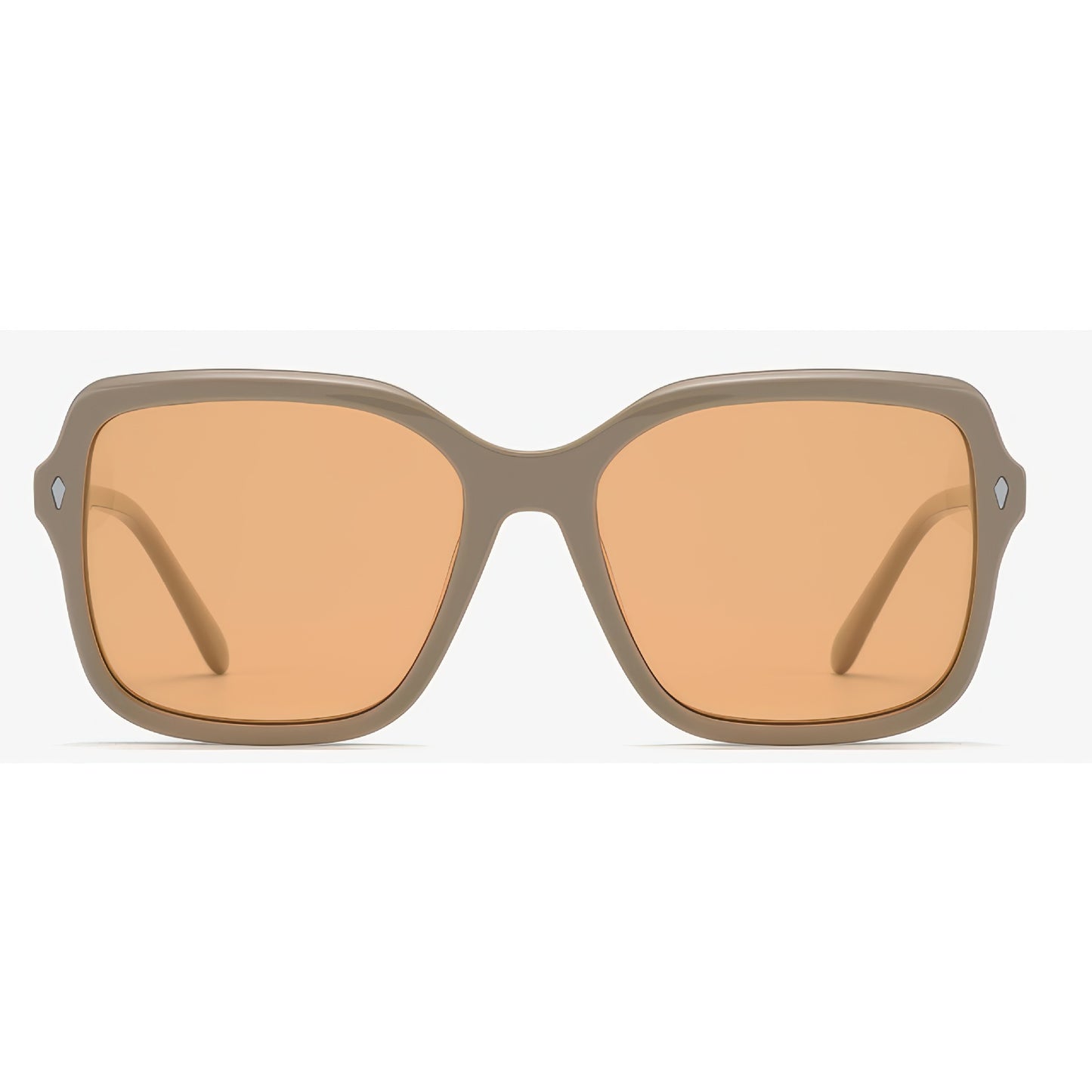 Damen oversized Sonnenbrille im modernen Design mit polarisierenden Gläsern Karnz