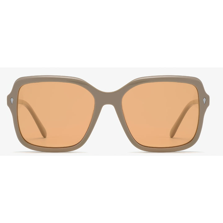 Damen oversized Sonnenbrille im modernen Design mit polarisierenden Gläsern Karnz