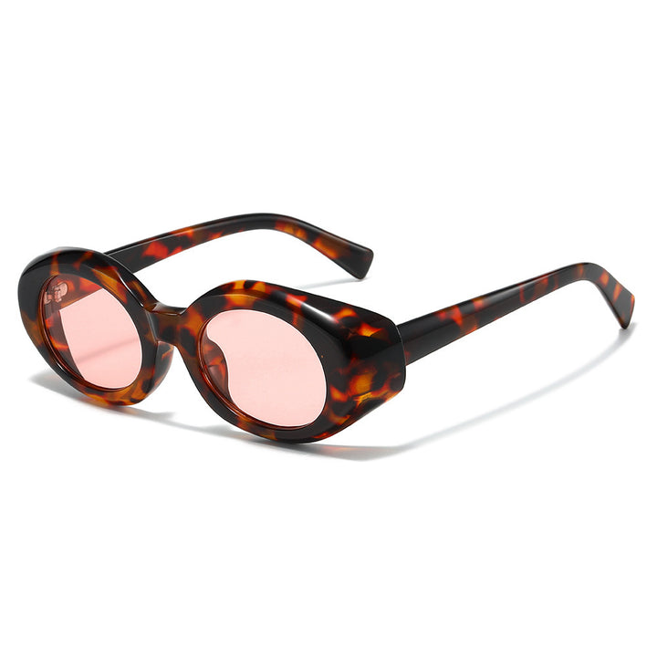 Oversized geometrische Sonnenbrille mit dicken Rahmen Karnz