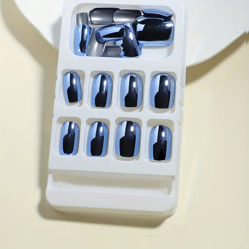 Metallic Finish Press-On Nail Set Karnz