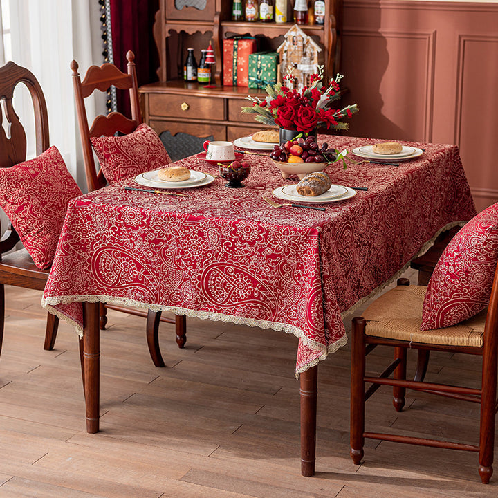 Vintage-Style Tischdecke