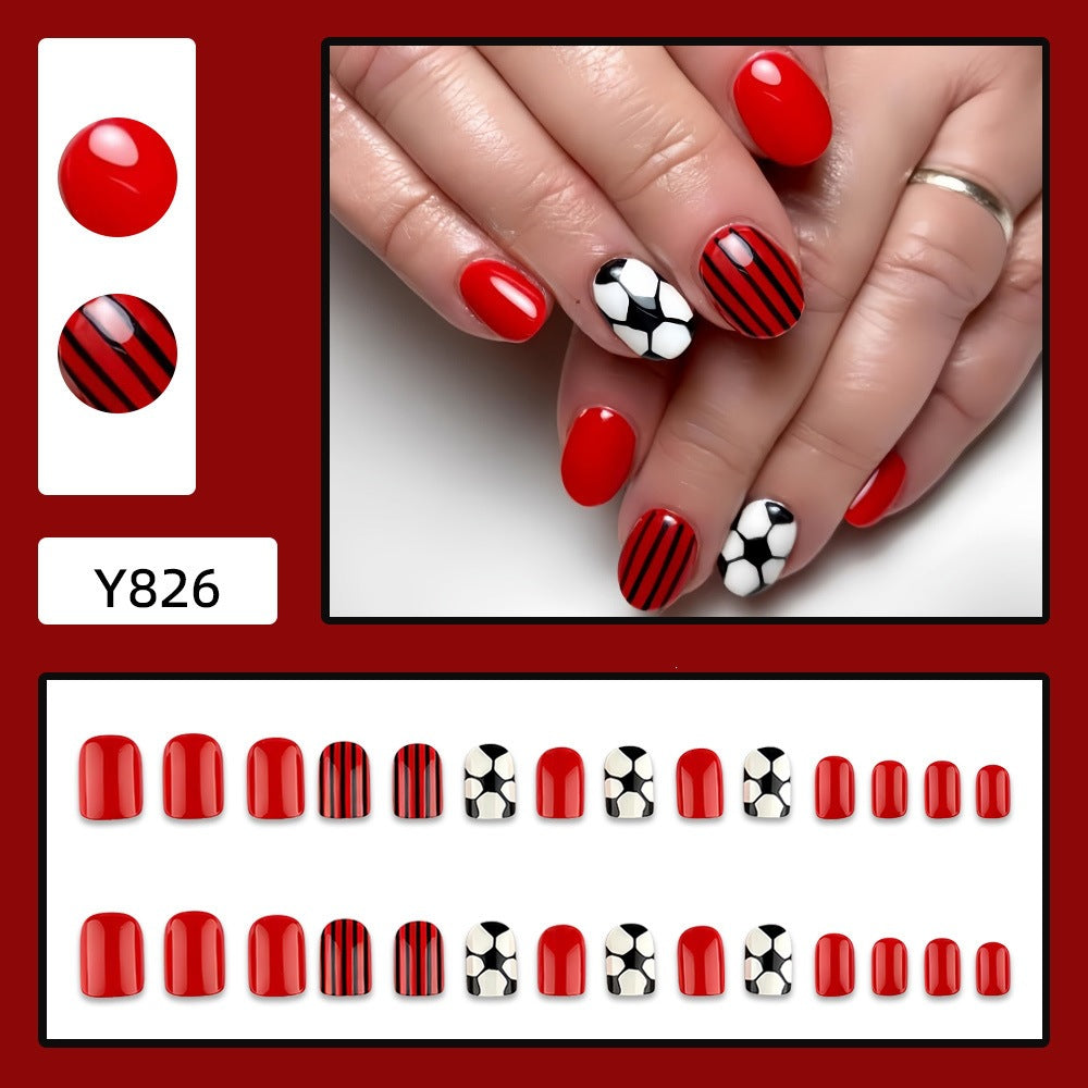 Kreative Fußball-Nageldesigns Karnz