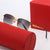 Damen elegante Halbrahmenbrille mit feinem Metallgestell Karnz