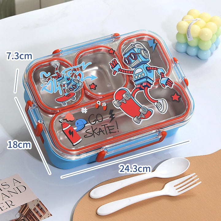 Kreative Cartoon-Themen Bento Lunchbox