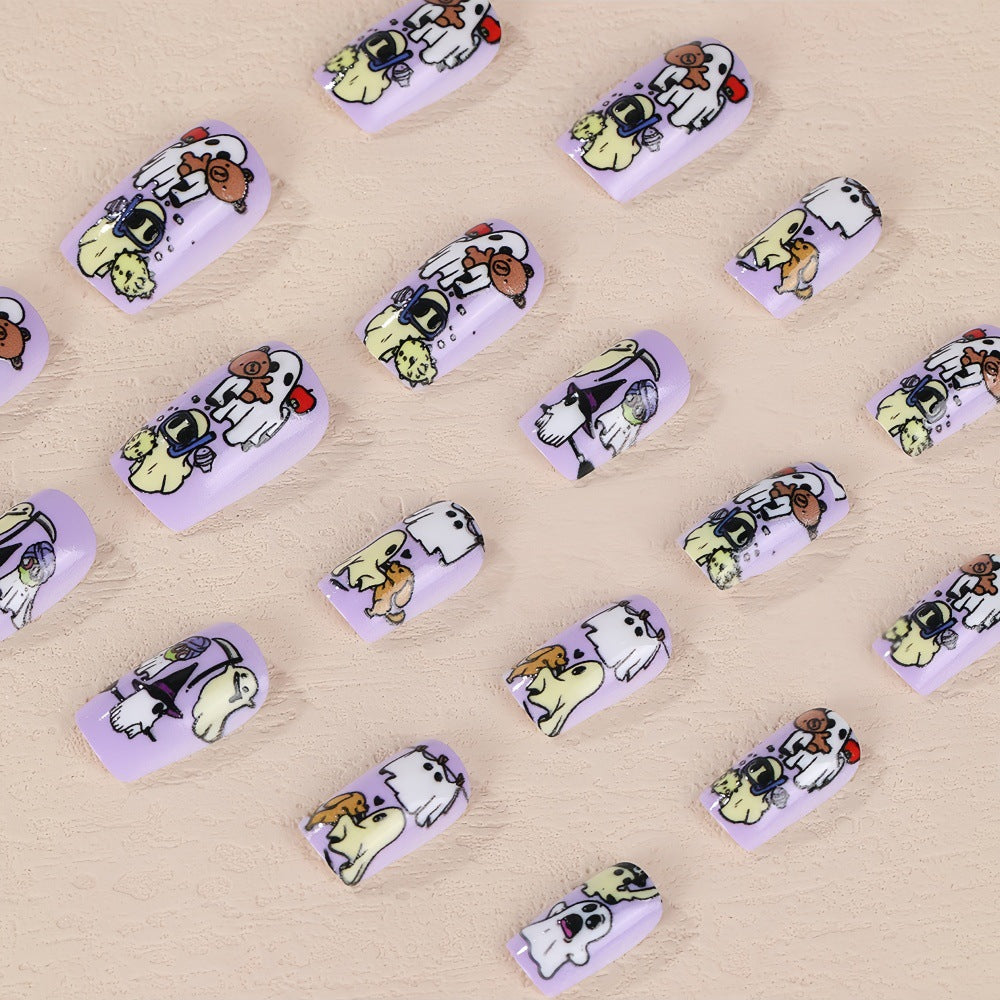 Kreatives Nagelset mit Cartoon-Motiven Karnz