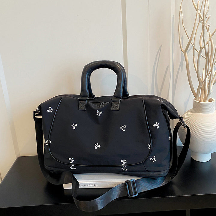 Bestickte Reise-Wochenendtasche