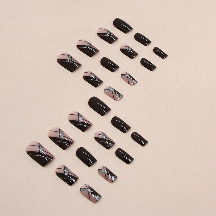 Künstlerisches Glam Nageldesign Set Karnz