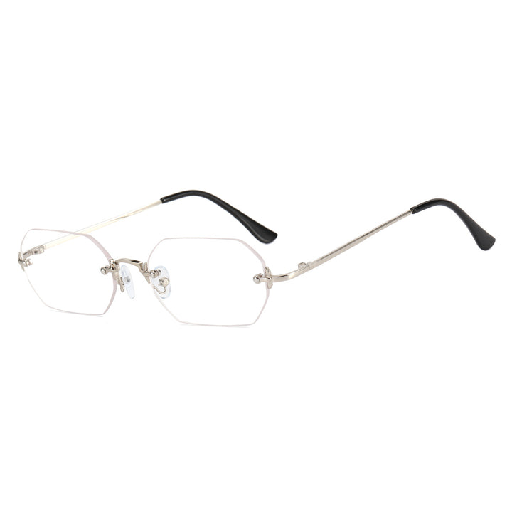 Damen modische Sonnenbrille mit innovativem hexagonalen Design und UV-Schutz Karnz