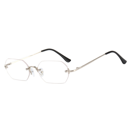 Damen modische Sonnenbrille mit innovativem hexagonalen Design und UV-Schutz Karnz