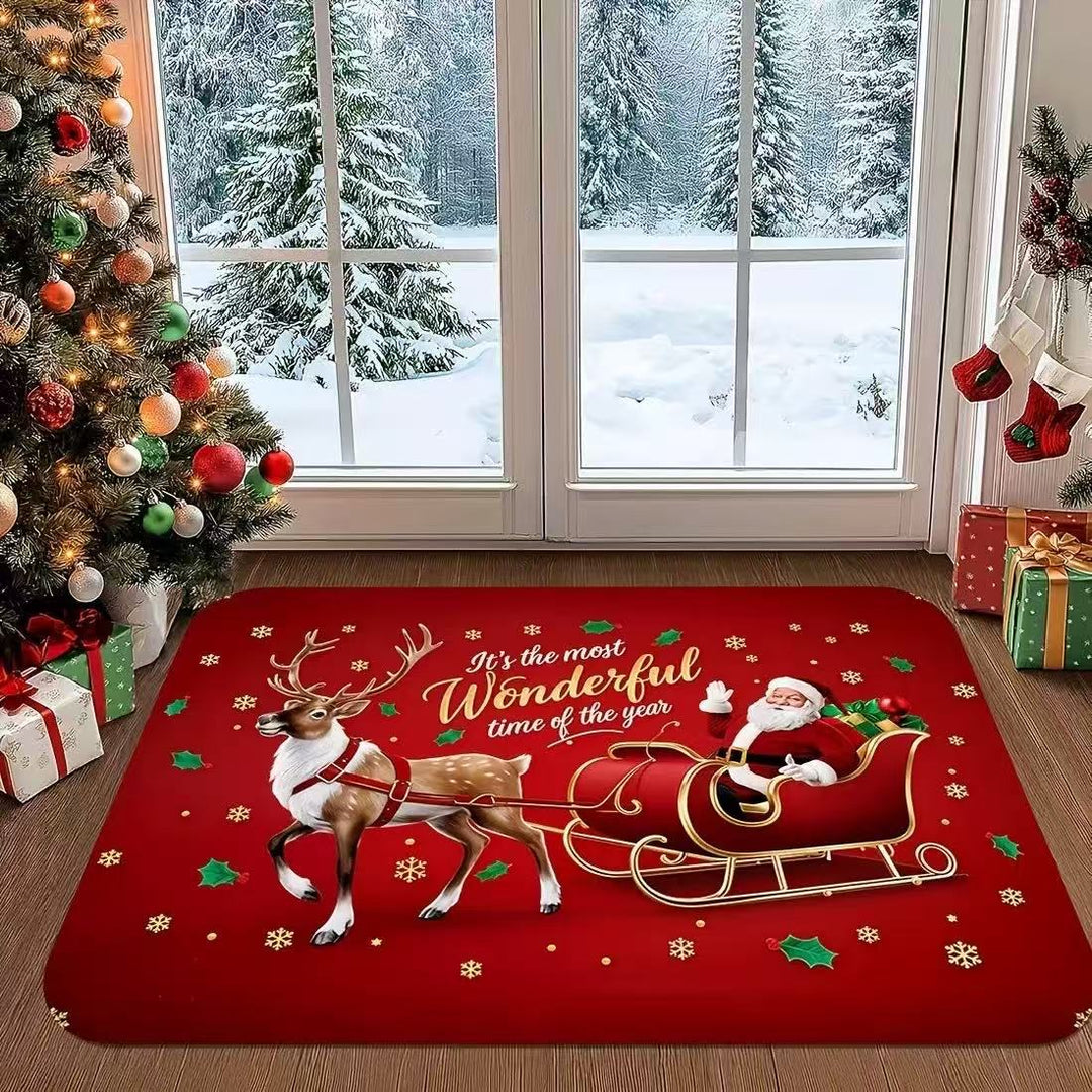 Weihnachtsindexierte dekorative Teppich Karnz