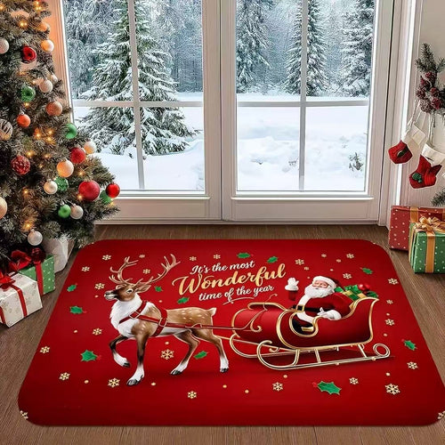 Weihnachtsindexierte dekorative Teppich Karnz