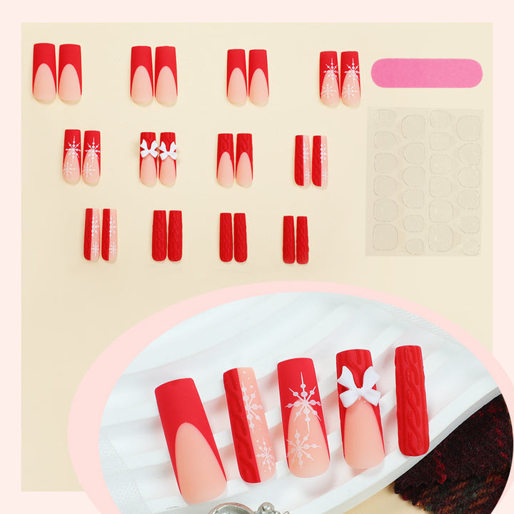 Themed Holiday Press-On Nail Set Karnz