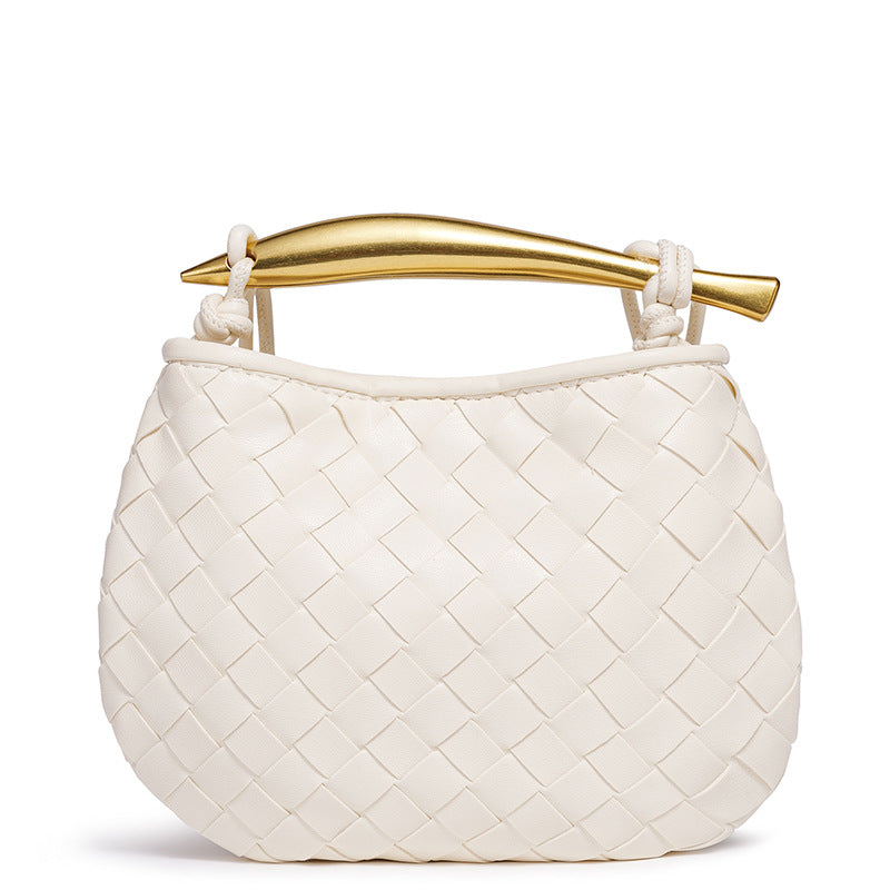 Stilvolle geflochtene Handtasche Karnz