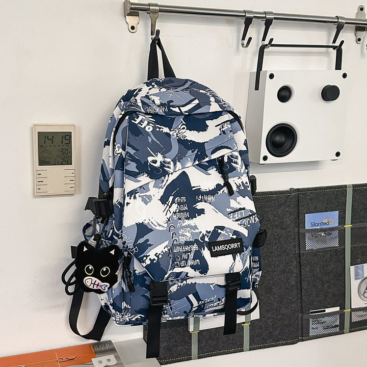 Graffiti Druck Freizeit Rucksack Karnz
