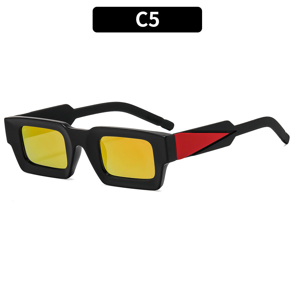 Übergroße Winkelsonnenbrille