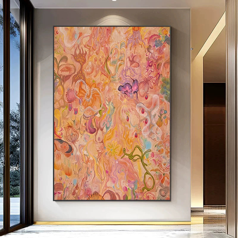 Moderne abstrakte Wandkunst