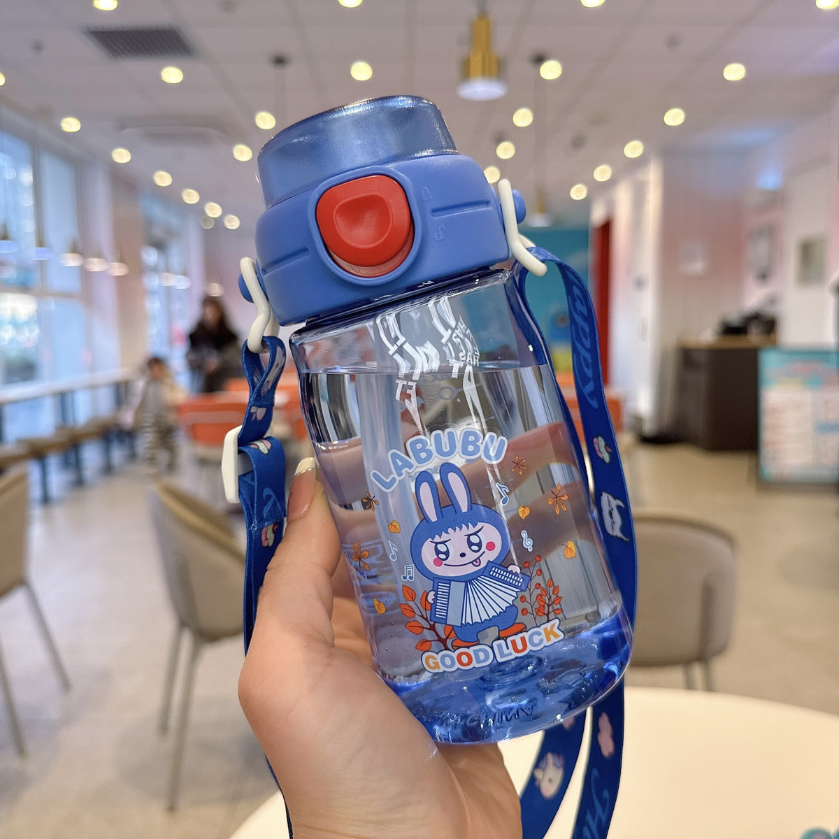Damen Cartoon Trinkflasche Karnz