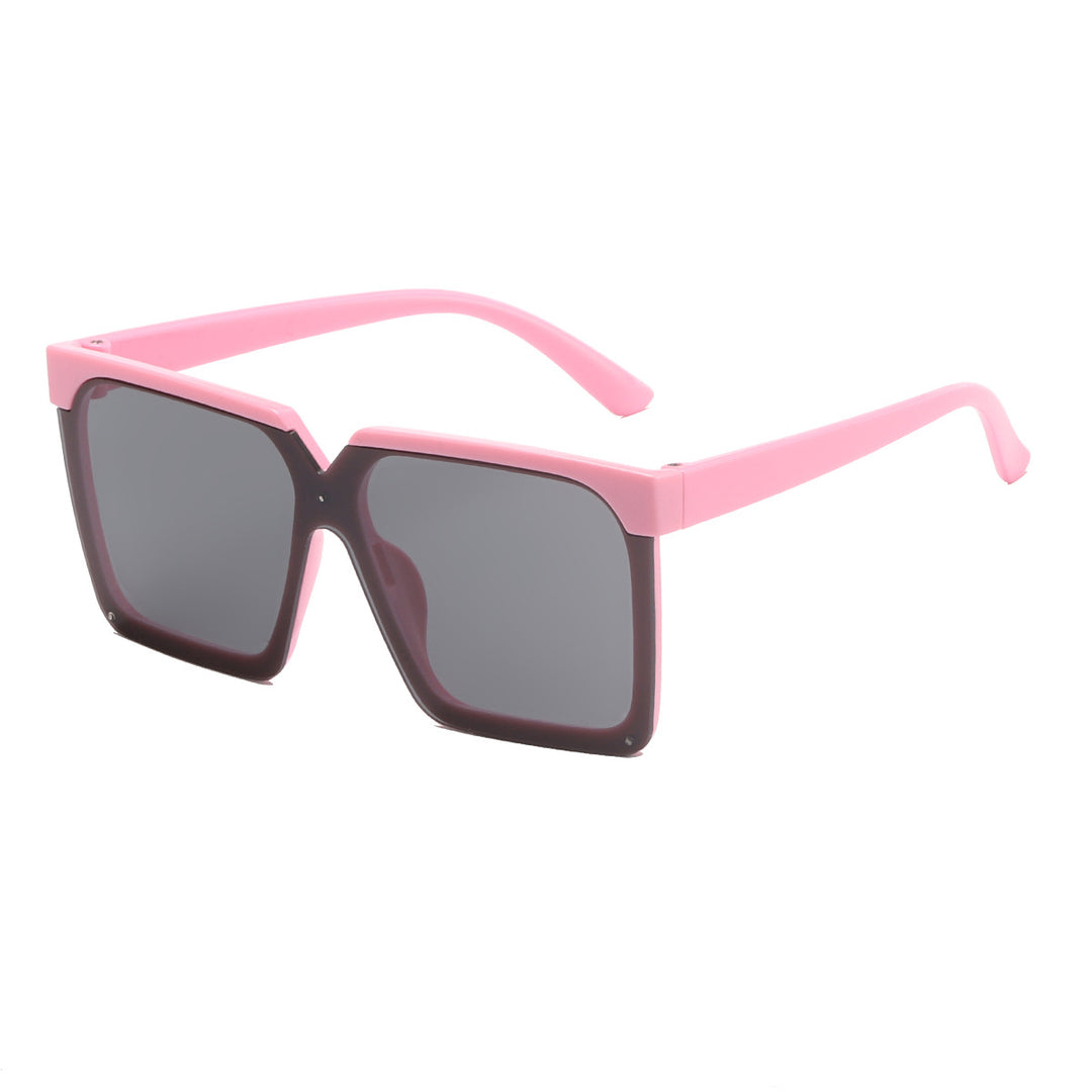 Damen große quadratische Sonnenbrille mit modernem Design Karnz