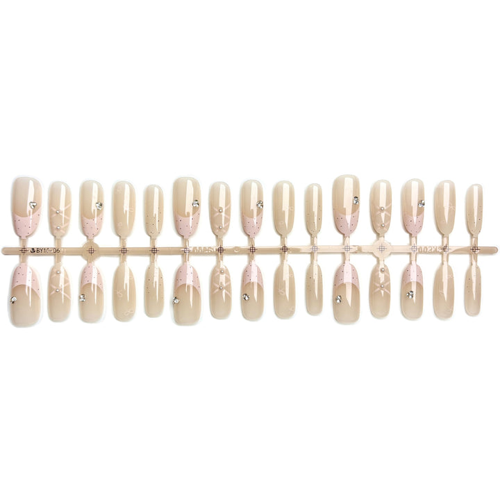 Elegantes Press-On Nagelkunst Set 1790746012