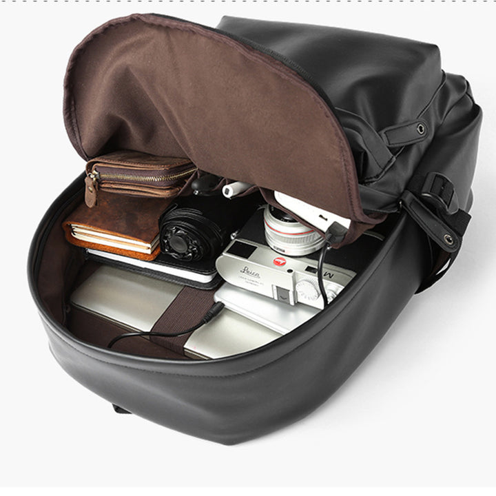 Eleganter Rucksack Aus Kunstleder Karnz