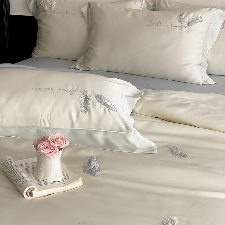 Luxus Satin Bettwäsche Set
