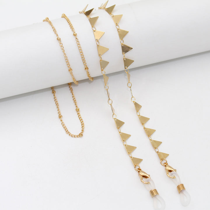 Elegante Stern-Verbundene Brillen Kette Karnz