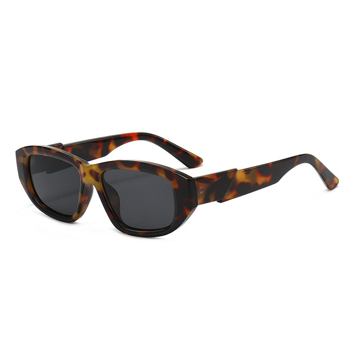 Retro-inspirierte kantige Sonnenbrille Karnz