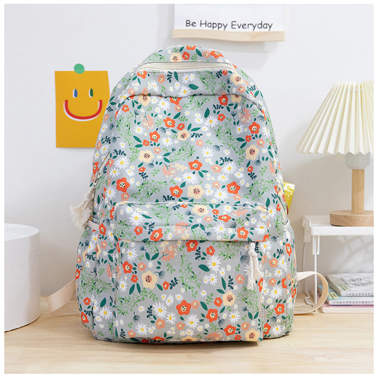 Blütenmuster Rucksack Karnz