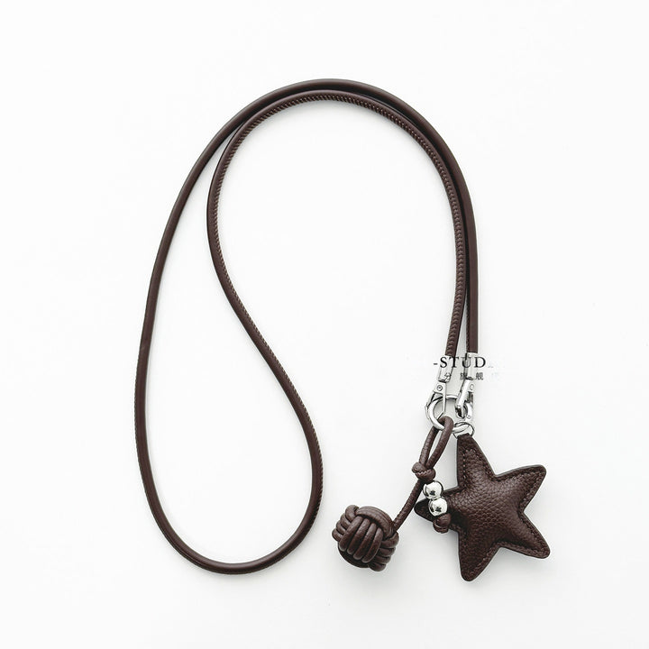Sternförmige Leder-Handy-Lanyard Karnz