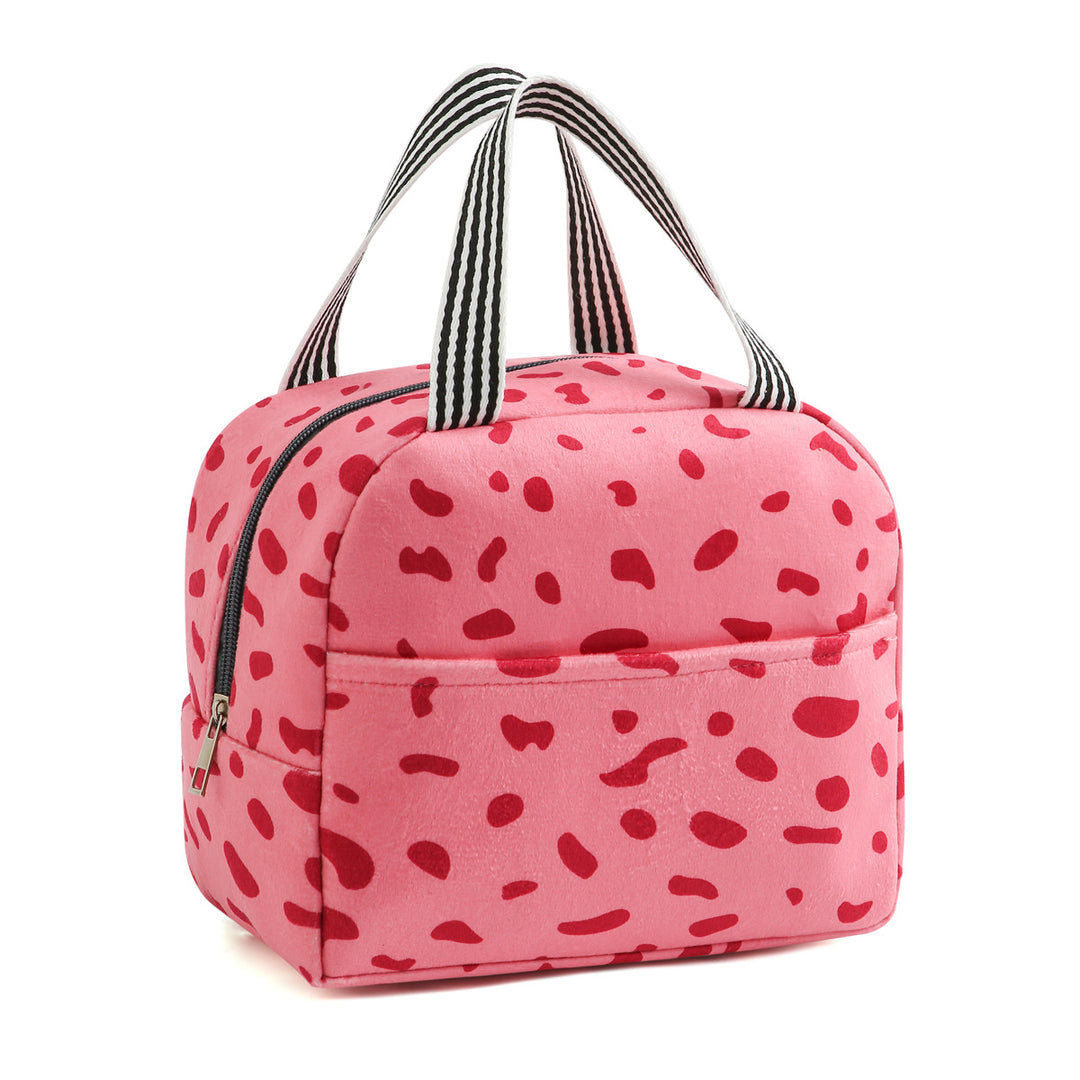 Isolierte gepunktete Lunch-Kühltasche Karnz