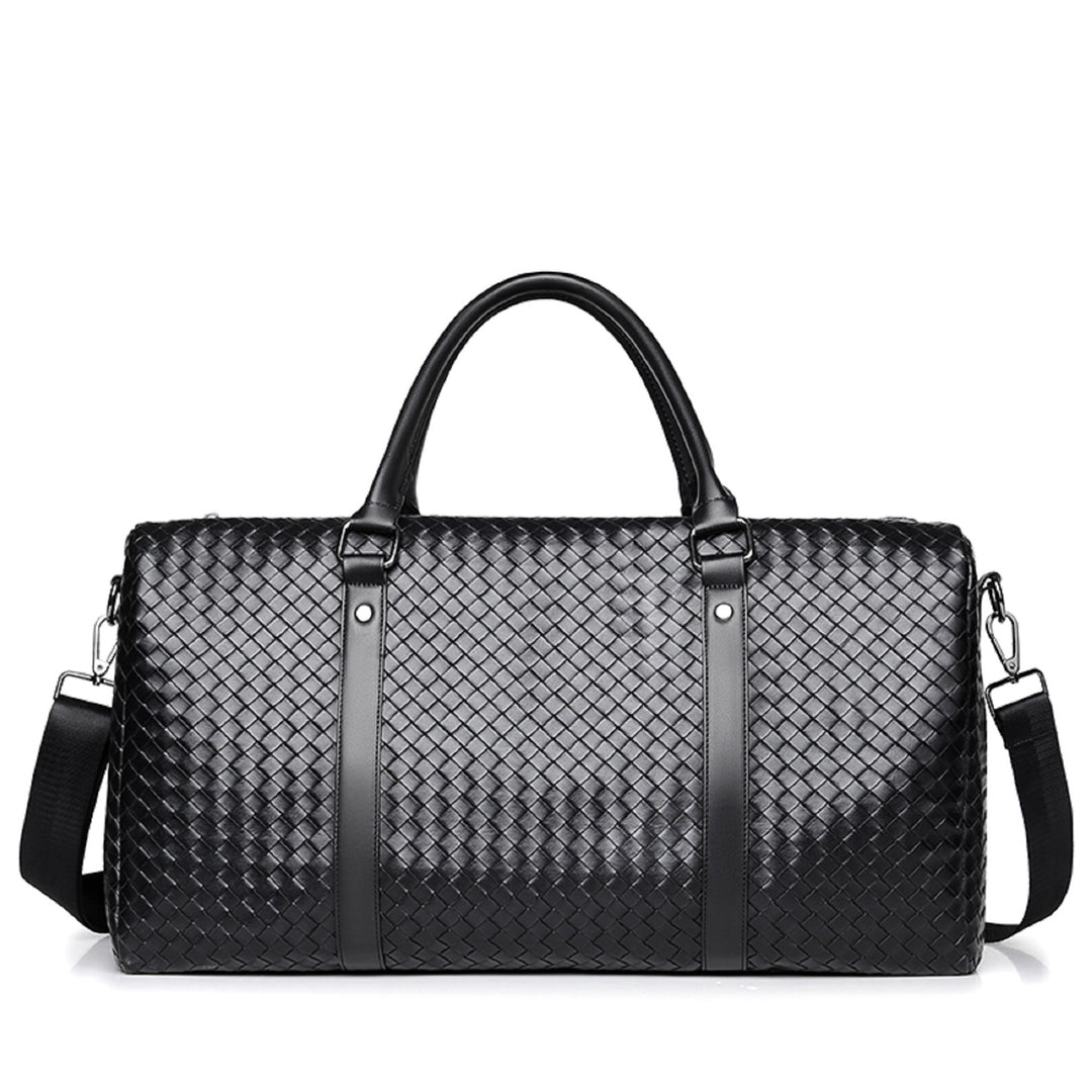 Premium Gewebte Leder Reisetasche Karnz