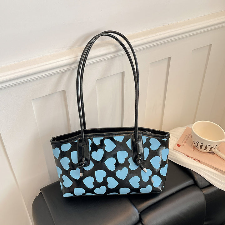 WoCasual Herz-Muster Tote Bag Karnz