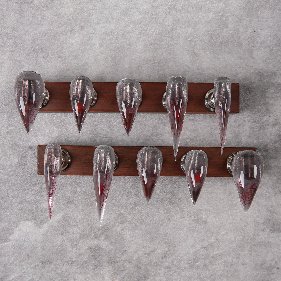 Dekorative Stiletto-Nagelspitzen
