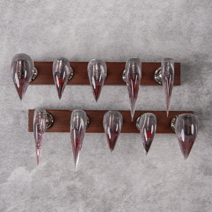 Dekorative Stiletto-Nagelspitzen