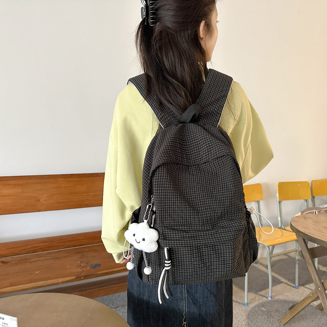 Stylischer Mehrfach-Taschen Tagesrucksack Karnz